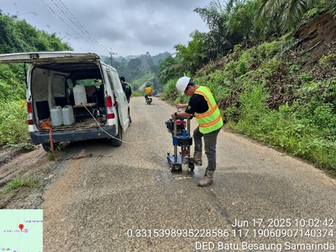 DED Ruas Jalan Batu Besaung ( Samarinda )