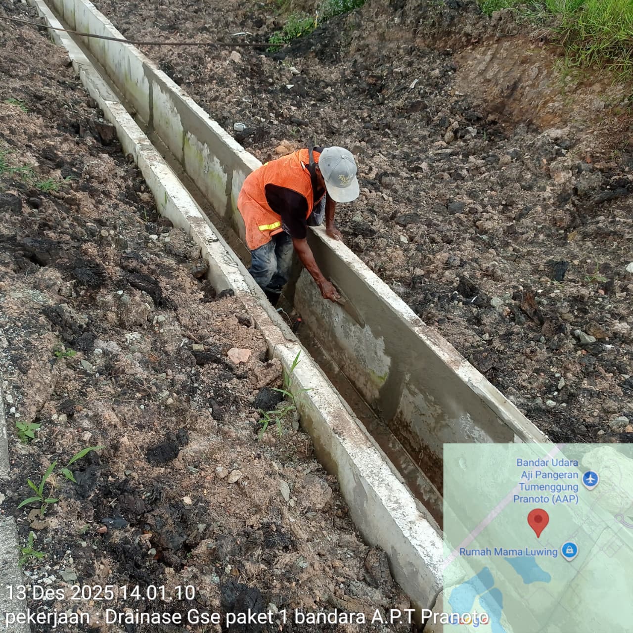 Pengawasan Pembuatan Drainase GSE Paket 1
