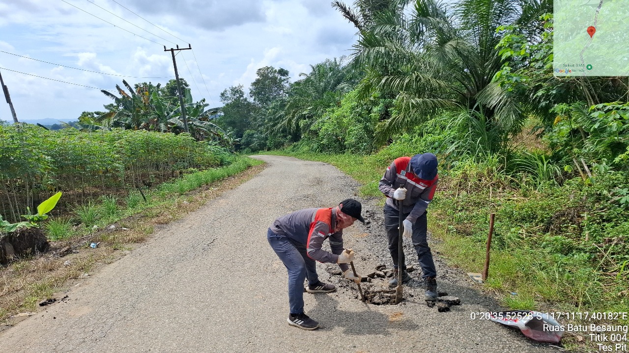 DED Ruas Jalan Batu Besaung ( Samarinda )