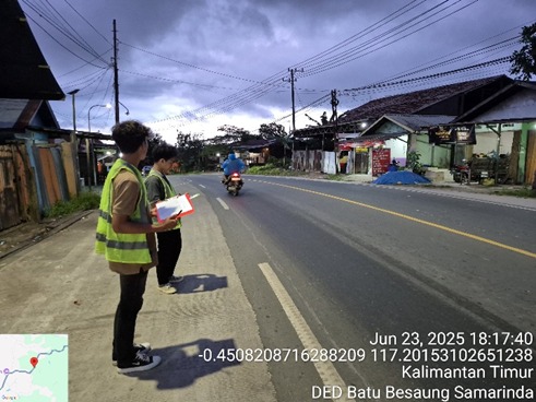 DED Ruas Jalan Batu Besaung ( Samarinda )