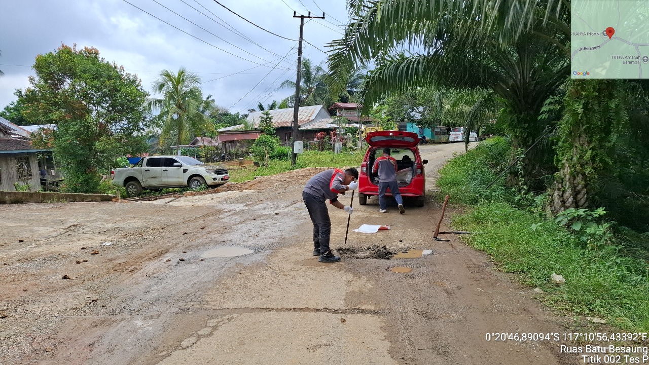 DED Ruas Jalan Batu Besaung ( Samarinda )