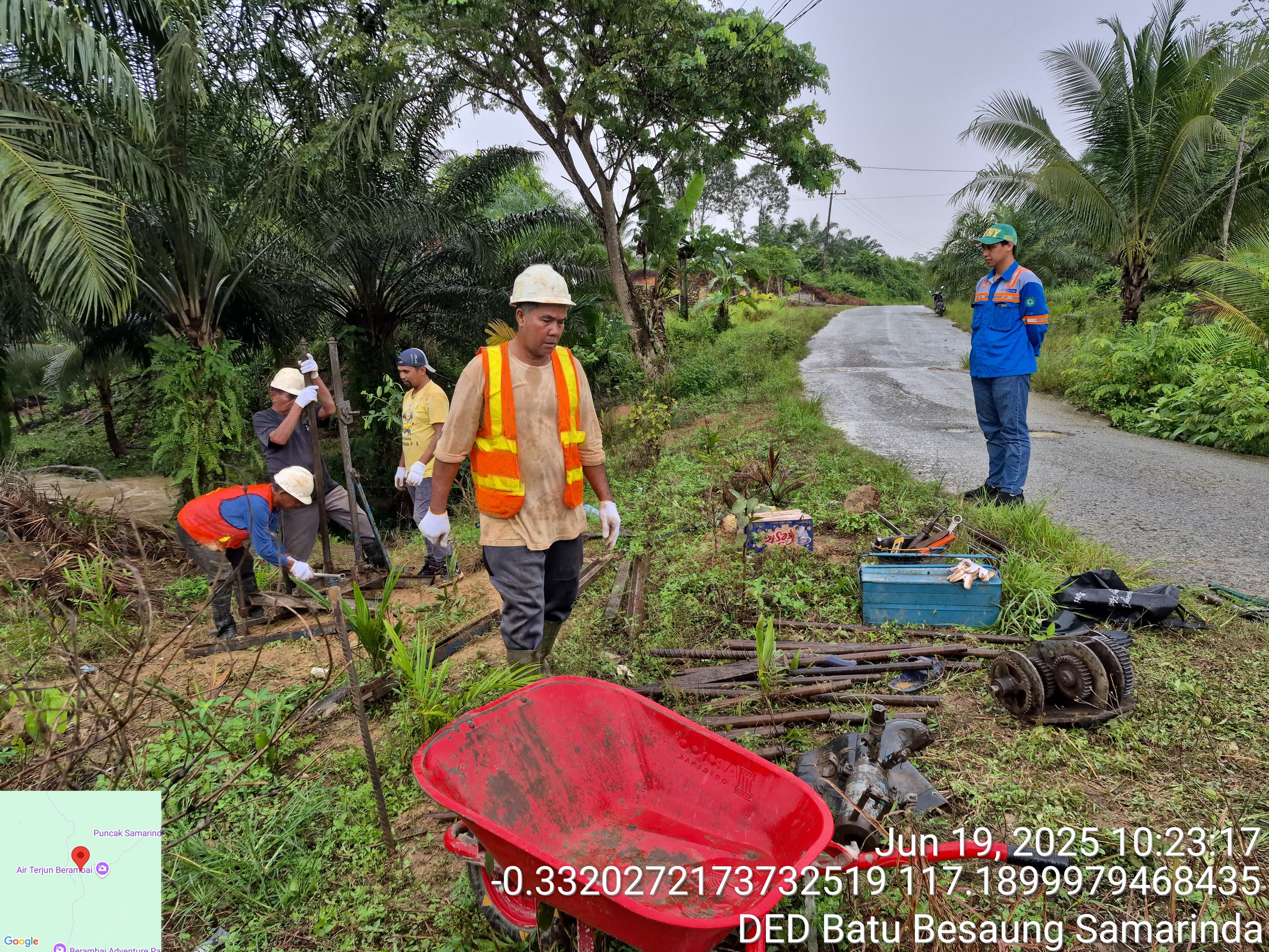 DED Ruas Jalan Batu Besaung ( Samarinda )