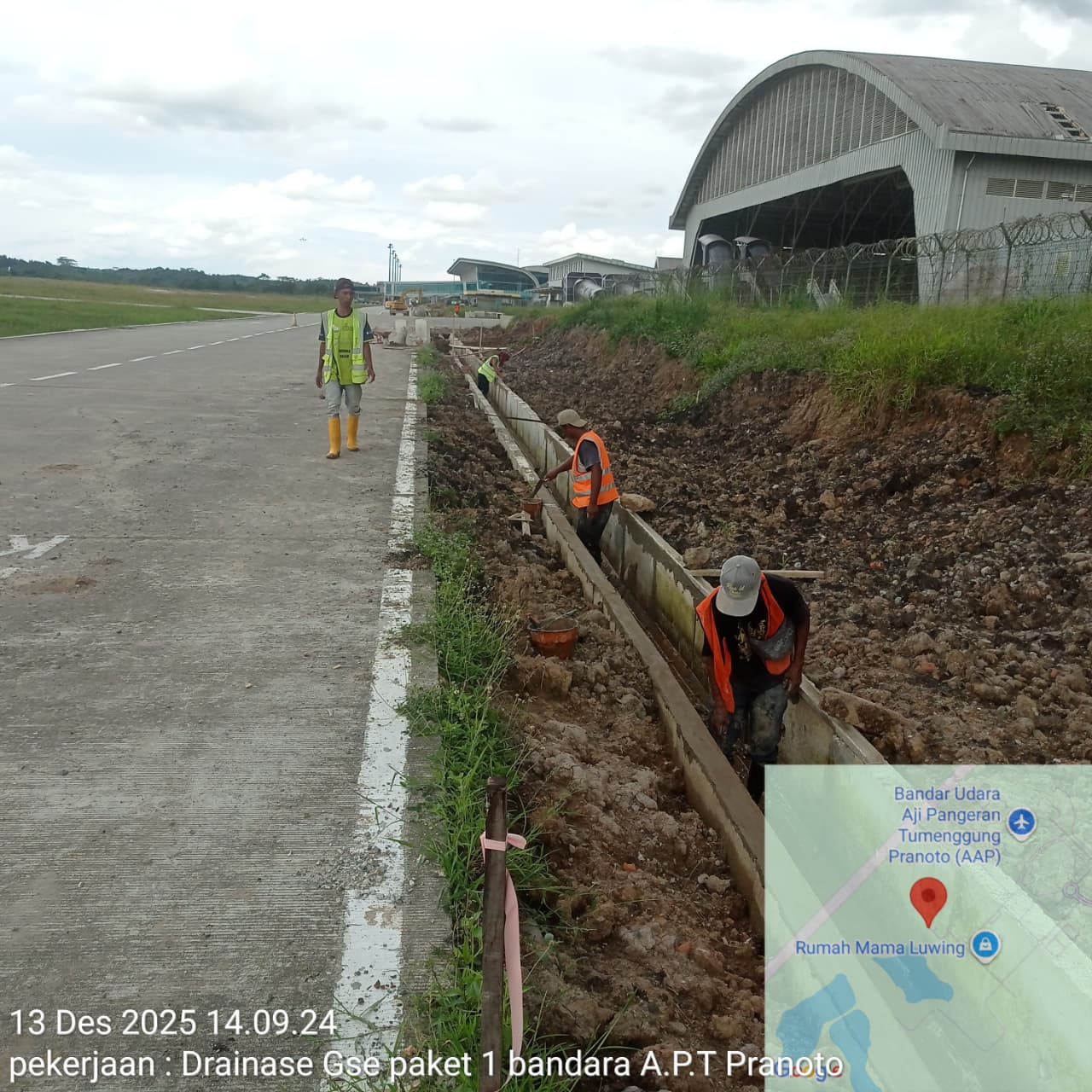 Pengawasan Pembuatan Drainase GSE Paket 1